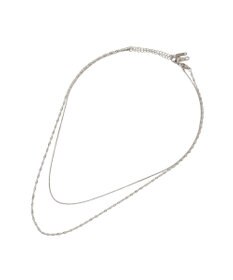 YECCA VECCA 【2本SET】ステンレス2連ネックレス