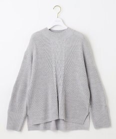 ANY SIS 【洗える】スフレアランパターン ニット