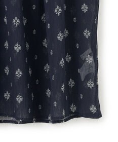 23区 【SLOW/一部店舗限定】クレープ フラワープリント ブラウス