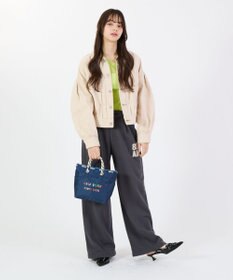 LeSportsac MEDIUM 2 WAY TOTE/ハリボーエヌワイシーリバーシブルトート