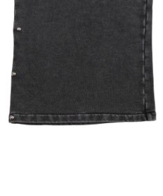 WEGO 【ユニセックス着用ITEM】ブリーチスタッズロゴスウェットパンツ