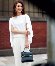 UNFILO 【ストレッチ/洗える】出会えるパンツ テーパード