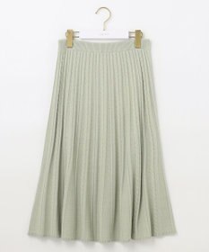 ANY SIS L 【セットアップ対応】スフレケーブルニット スカート