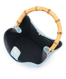 23区 【先行予約】バンブーハンドル 2WAY ミニマル バッグ