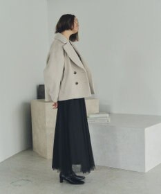 YECCA VECCA レイヤードチュールマーメイドスカート