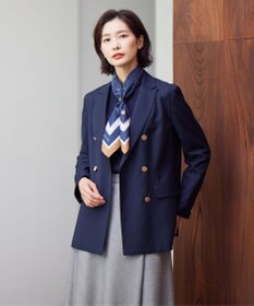 J.PRESS LADIES 2WAY ライン スカーフ リング