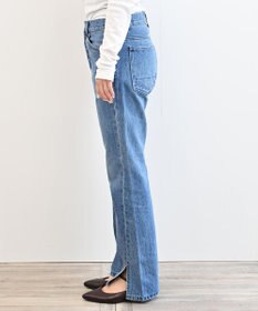 woadblue 【157】Slit Straight デニムパンツ