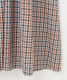 #Newans ボリュームチェックキャミワンピ