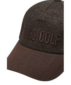DAKS 【DAKS GOLF】 Structured Fit 刺繍キャップ
