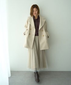 YECCA VECCA レイヤードチュールマーメイドスカート