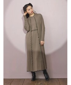 Green Parks ■ＥＳＣＡＲ　メローキリカエニットワンピース