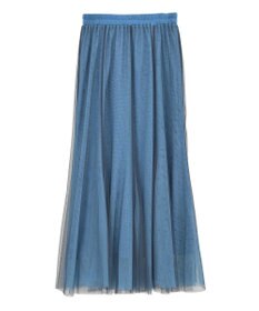 YECCA VECCA レイヤードチュールマーメイドスカート