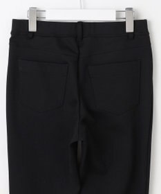 自由区 L 【WEB限定・17号サイズまで展開・洗える】コットンナイロンモクロディー レギンスパンツ