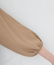 Tiaclasse L 【洗える】ティアードチュニックブラウス