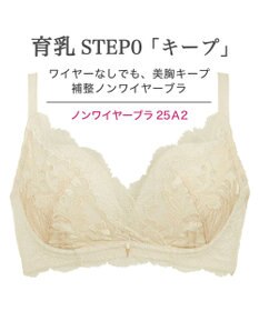 BRADELIS New York 【BRADELIS New York】ノンワイヤーブラ25A2 補正下着 ブラジャー 脇高設計 谷間メイク