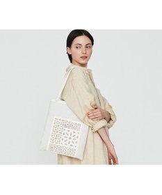 genten タペストリーカットワーク トートバッグ