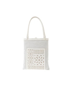 genten タペストリーカットワーク トートバッグ