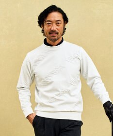 23区GOLF 【MEN】ロゴスポーツニット