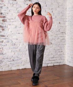 Green Parks ・ｆｕｒｒｙｒａｔｅポンチスエードジョガーパンツ