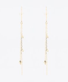 TOCCA 【WEB限定】SEEDS PIERCED EARRINGS K10イエローゴールドピアス