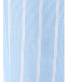 earth music&ecology バンドカラーストライプシャツ