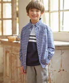 J.PRESS KIDS 【140-170cm】オックス チェックシャツ