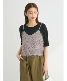 Green Parks テープヤーンキャミビスチェ