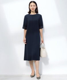 J.PRESS LADIES L 【セットアップ対応・人気素材】Light ジョーゼット ワンピース