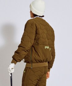 PW CIRCULUS 【撥水加工 / ストレッチ】【MEN】キルティング中綿プルオーバー ゴルフ