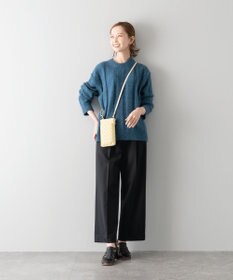 MIYABIYA La quoh with kirakaracho 南蛮七宝プリントレザー スマホポシェット