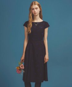 TOCCA 【洗える・消臭】SWIMMING RIBBON ドレス ネイビー系7