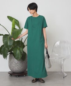 AMERICAN HOLIC 【2点セット】Tシャツ＋Uネックワンピース