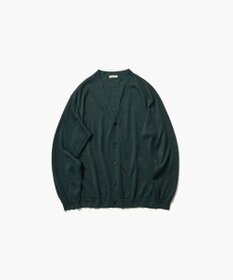 ATON RAMIE CASHMERE | Vネックニットカーディガン - UNISEX