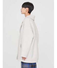 AMERICAN HOLIC 中空ＦＩＢＥＲコクーンミディコート