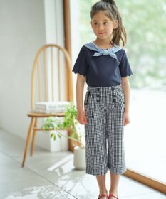 組曲 KIDS 【110-140cm】ギンガム パンツ