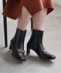 Bridget Birkin 【Bridget Birkin】アクセサリーチェーンショートブーツ