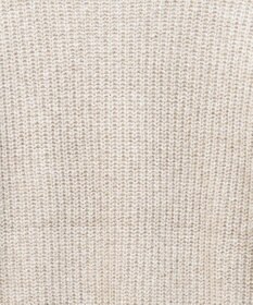 Green Parks Ｍｉｘ配色畦ニットプルオーバー