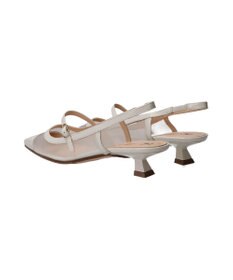 INTER-CHAUSSURES 【FABIO RUSCONI】ワンストラップネットバックバンドパンプス