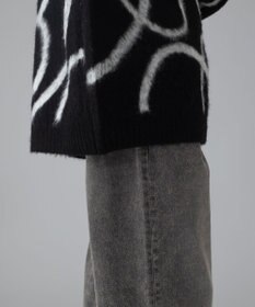 WEGO 【ユニセックス着用ITEM/MLサイズ展開】ファジーパターンプルオーバー