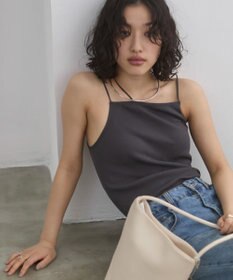 WEGO 【ANGIE VINTAGE/SMLサイズ展開】ストラップカップ付きベアキャミソール