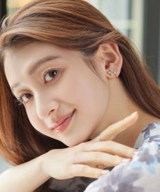 Tiaclasse 【金属アレルギー対応】パールクロスピアス・イヤリング