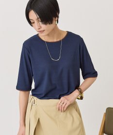 AMERICAN HOLIC シアーリブ配色プルオーバー