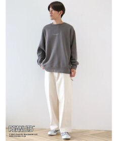 CRAFT STANDARD BOUTIQUE ＰＥＡＮＵＴＳ裏起毛スウェットクルー