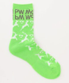PW CIRCULUS 【MEN】【土踏まずをサポート】鹿×モフモフ  ミドルソックス