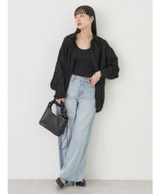 earth music&ecology ジャガードシャツ