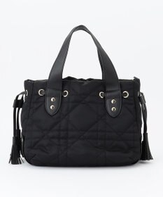 LA BAGAGERIE グリッドキルティングトート