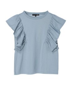 Green Parks ・ＳＵＧＡＲ　ＳＰＯＯＮ＜ＣＯＯＬ＞ラッフルスリーブＴＥＥ