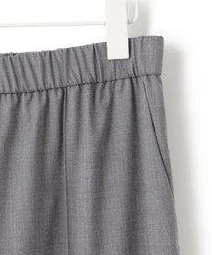 ICB 【洗える】Ｔ/Wブロード ワイドストレートパンツ