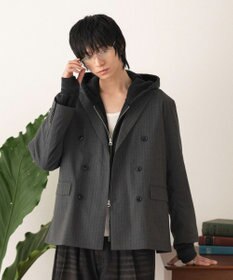 WEGO 【フォーマル/セットアップ対応】ダブルテーラードジャケット