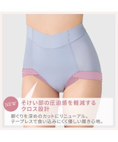 BRADELIS New York 【BRADELIS NewYork peace】　綿混楽々ハイウエストショーツ